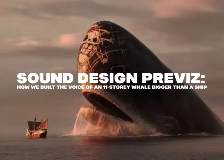 Sound Design Previz: How We Built the Voice of an 11-Storey Whale Bigger Than a Ship
